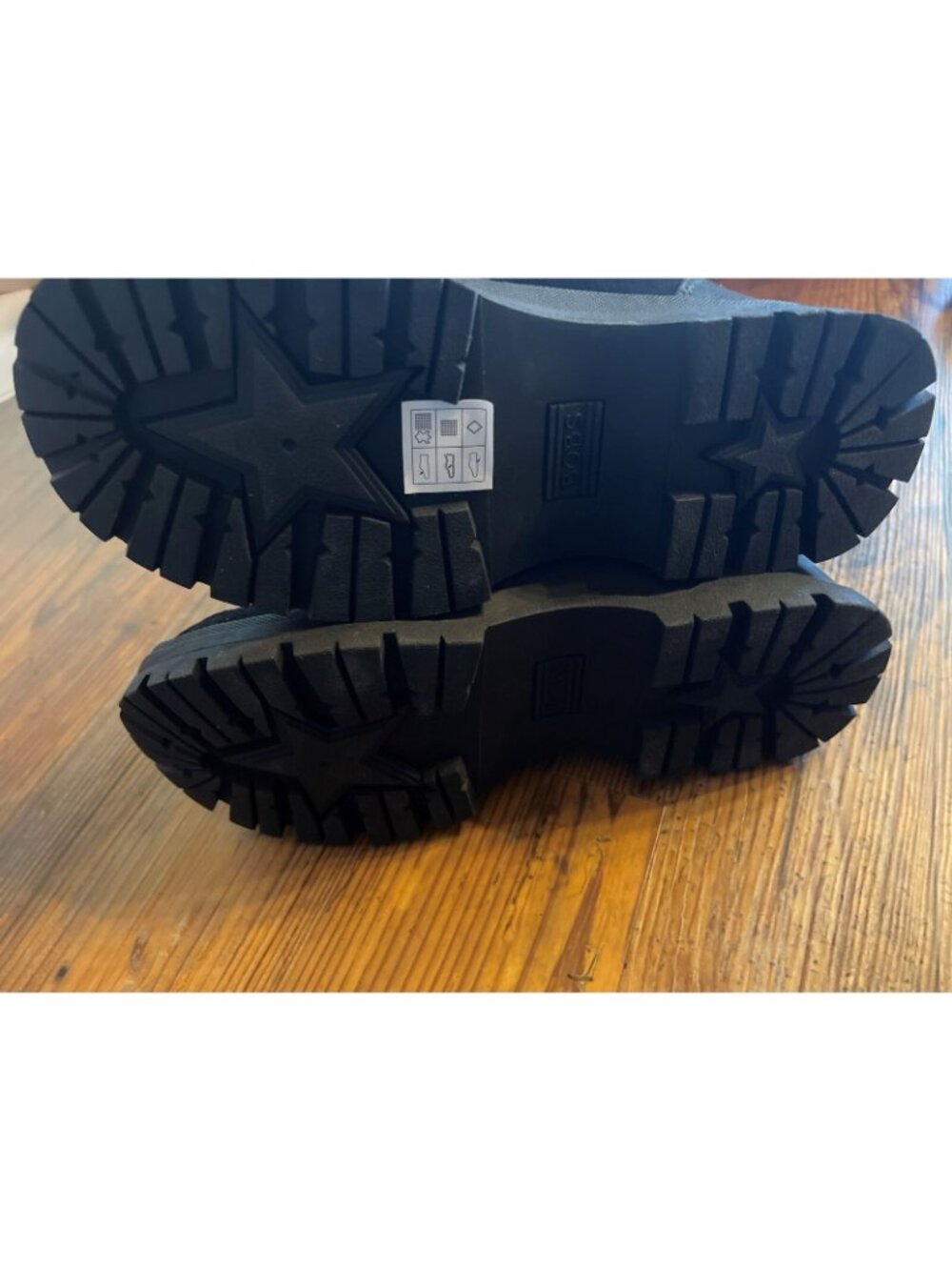 Skechers Bobs Broadies Hiker Boot - Memory Foam, Black, Size 6.5 US New With Tag - Picture 4 of 5